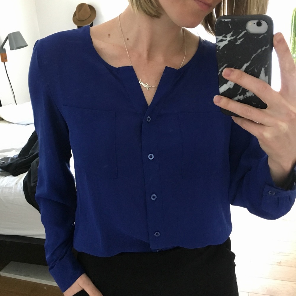 Long sleeve blouse - moon collection